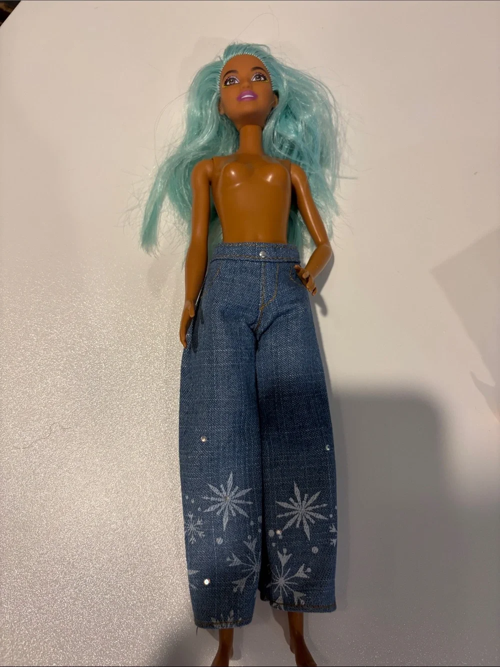 Barbie Colorful Fashion Dolls Bundle - Pink, Blue, Teal, Blonde